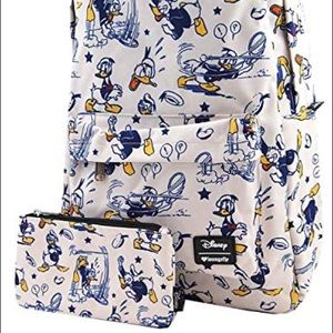 Loungefly Donald Duck Backpack Pencil Pouch